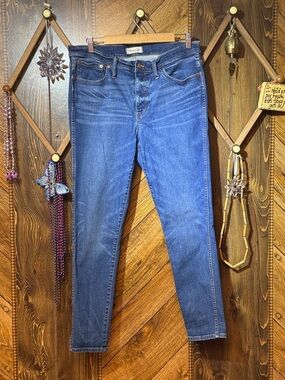 Madewell Women's Skinny Jeans — Mid Blue Wash